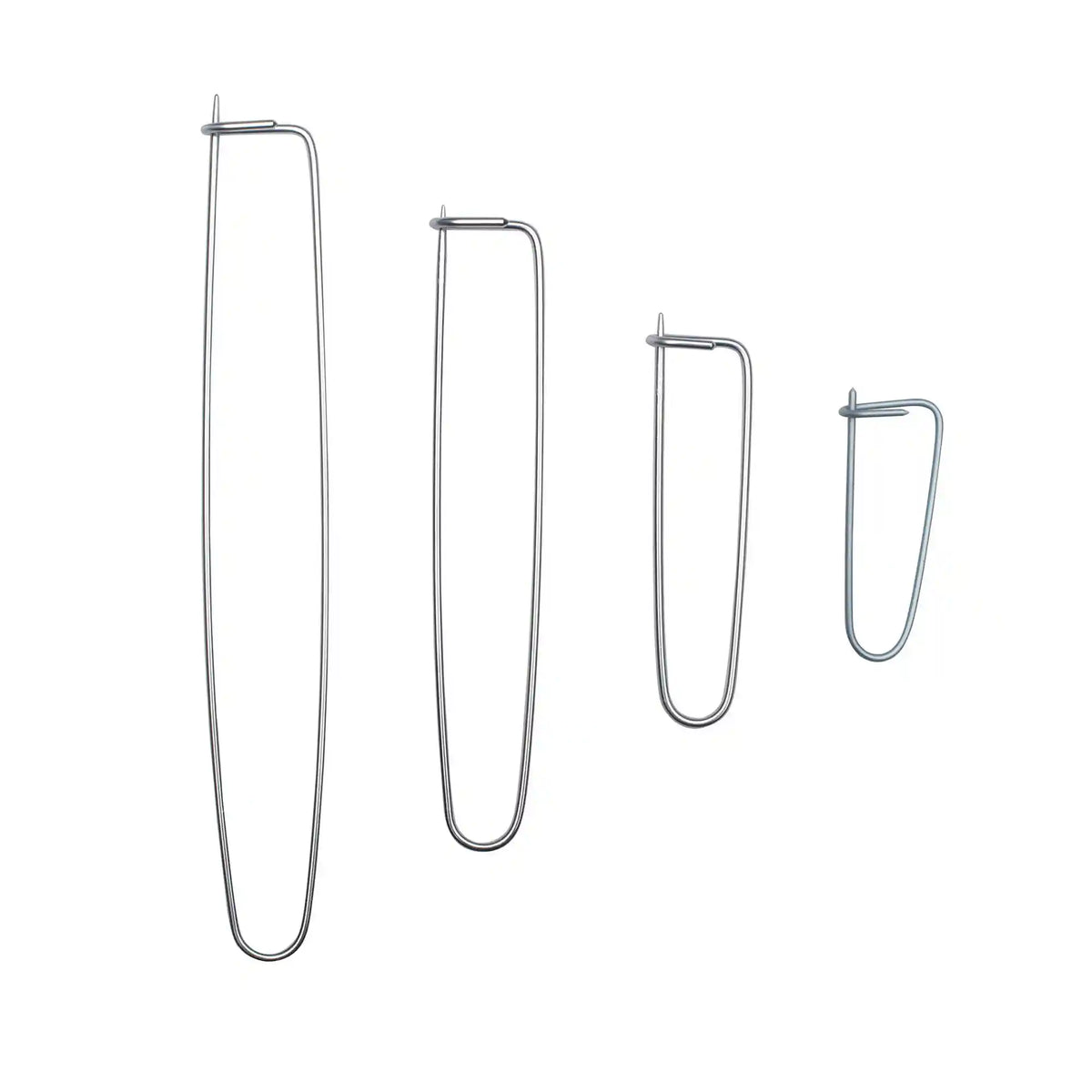 Susan Bates Aluminum Stitch Holders, Value Pack