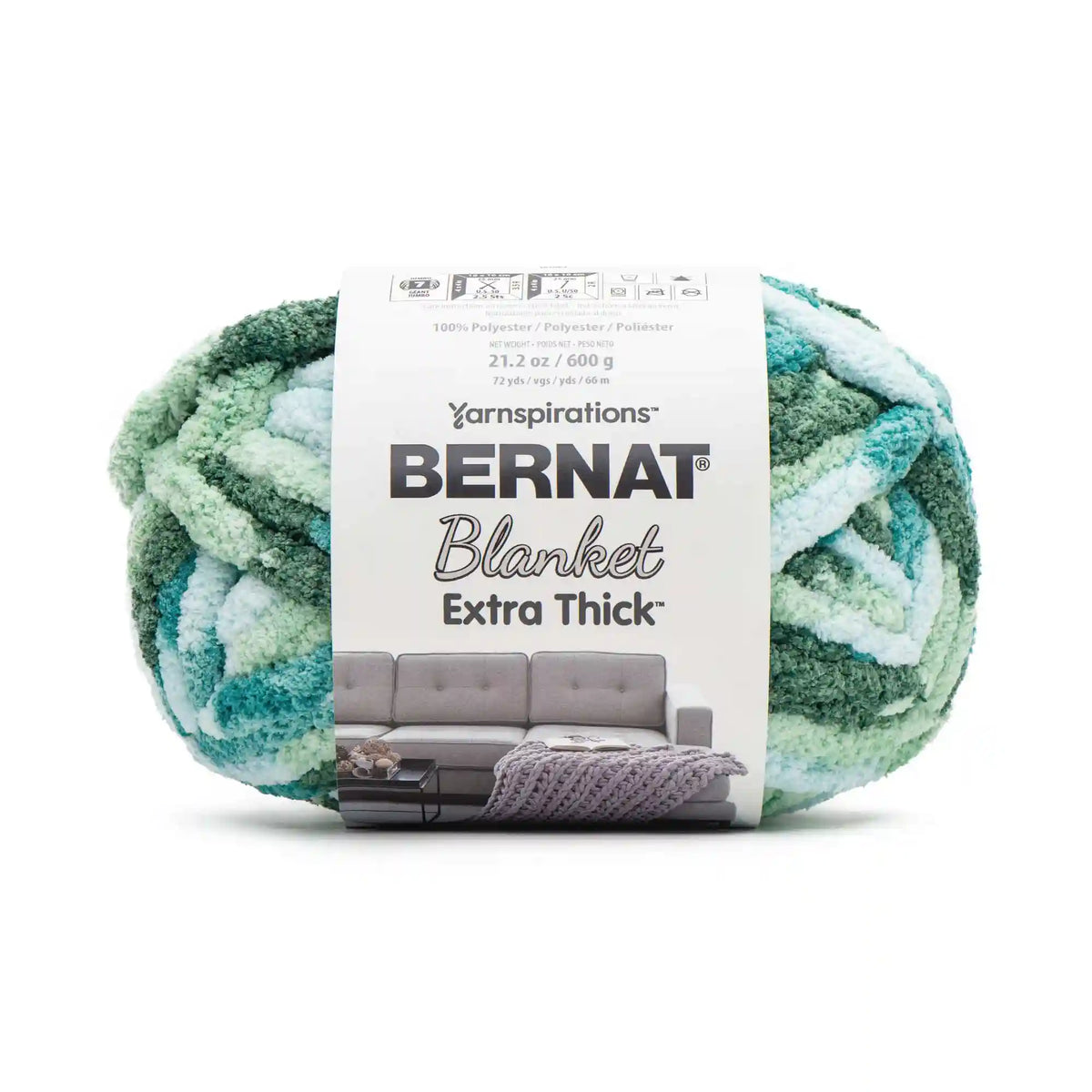 Bernat Blanket Extra Thick Yarn (600g/21.2oz)