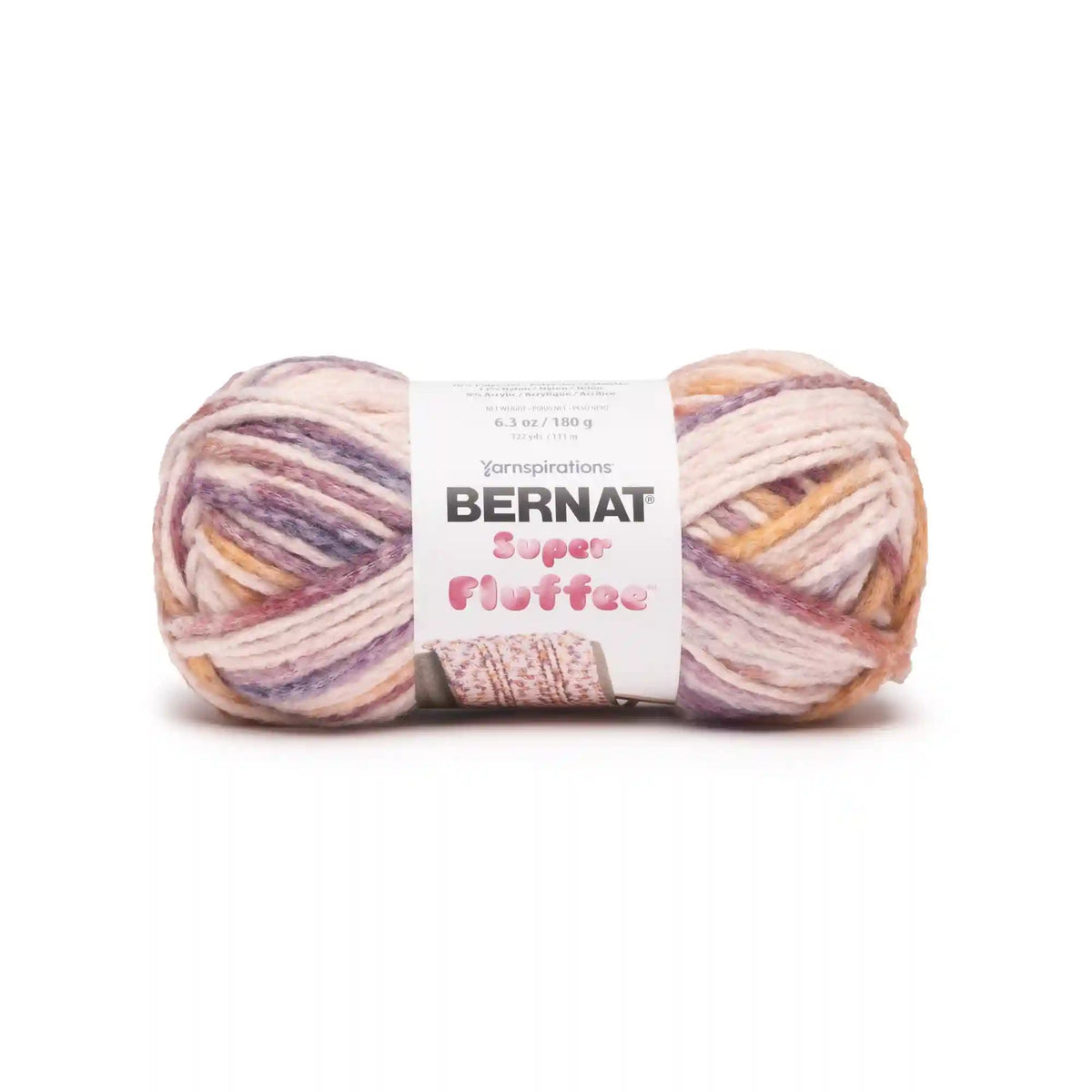 Bernat Super Fluffee Variegates Yarn (180g/6.3oz)