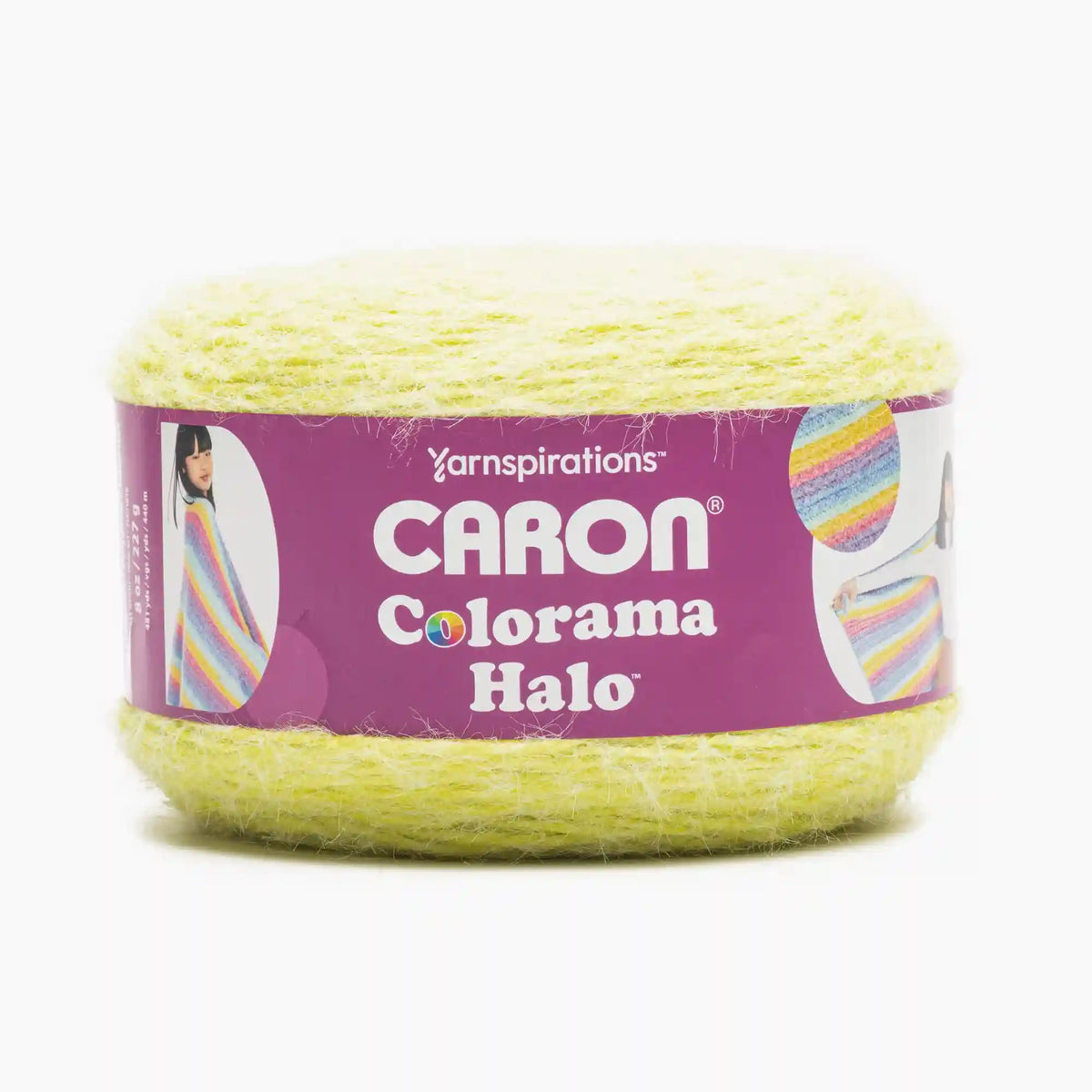Caron Colorama Halo Stripes and Solids Yarn (227g/8oz)