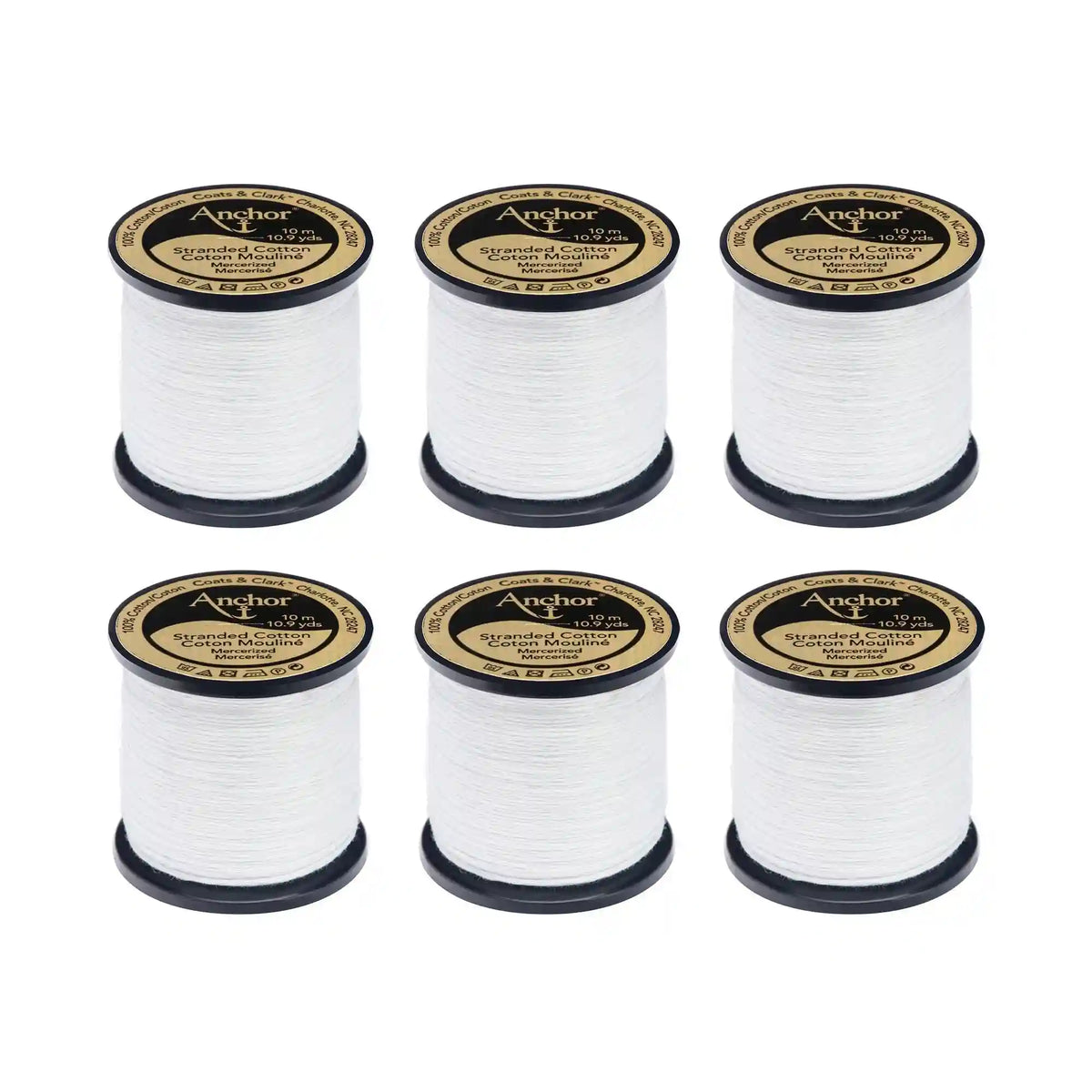 Anchor Spooled Floss 10 Meters - Clearance Shades