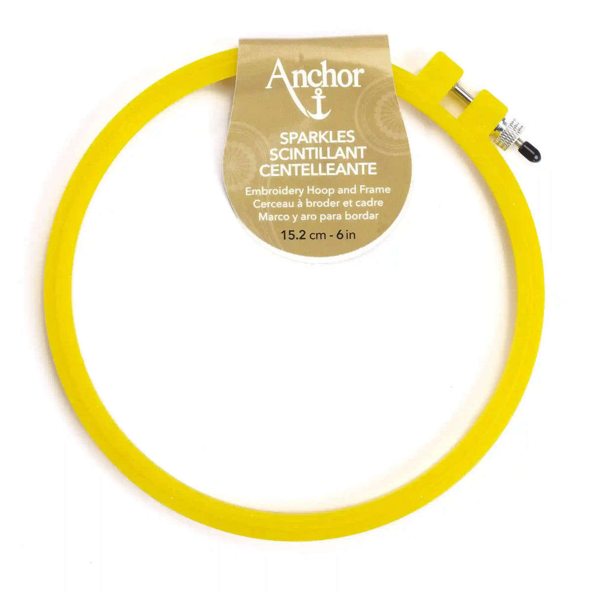 Anchor Sparkles Embroidery Hoop & Frame