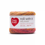 Red Heart Roll With It Melange Yarn