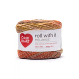 Red Heart Roll With It Melange Yarn
